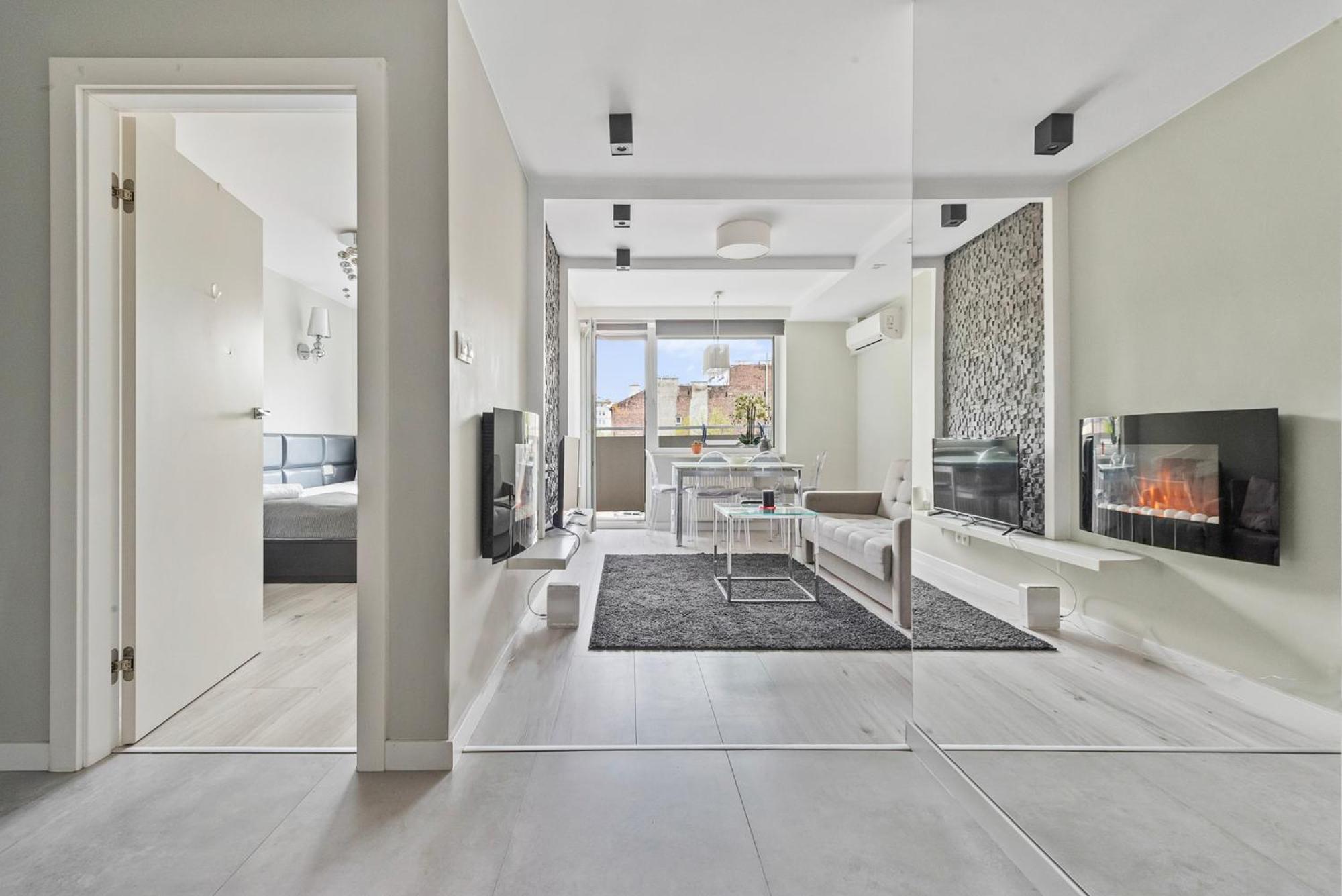 Rentplanet - Apartament Mokotowska Варшава Екстериор снимка